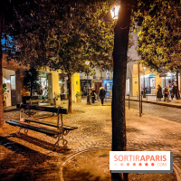 Visuels Paris - place de Thorigny nuit