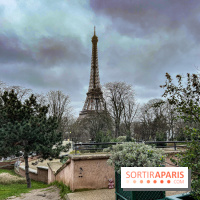 Visuels Paris - Tour Eiffel - mauvais temps - météo