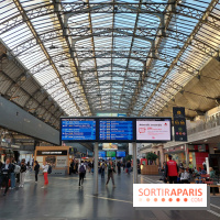 Visuels Paris - Gare de l'est - transport - train - SNCF