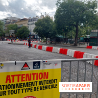 Visuels Paris - Tour de France - restrictions de circulation