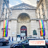 Visuels Paris - pride lgbt drapeau garde de paris