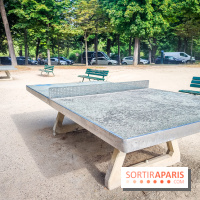 Visuels Paris - table ping ping tennis de table jardin ranelagh