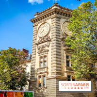 Visuels Paris - Double horloge îlot Saint-Germain