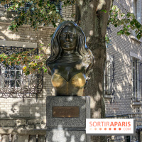 Visuels Paris Montmartre buste Dalida