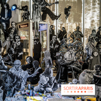 Exposition Jef Aérosol à Paris, 40 ans de pochoirs