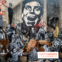 Exposition Jef Aérosol à Paris, 40 ans de pochoirs