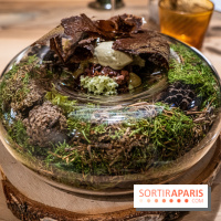 Le Corot restaurant étoilé des Etangs de Corot, les photos du lieu rénové et ses menus