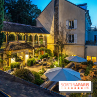 Le Corot restaurant étoilé des Etangs de Corot, les photos du lieu rénové et ses menus