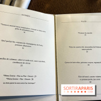 Sphère restaurant Paris 8e - carte - menu