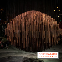 Nuit Blanche 2022 sur la place de la Samaritaine : Bing Bang, une sculpture hypnotisante et sonore