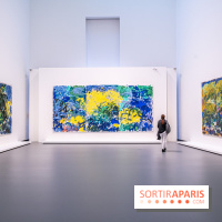 Exposition Monet - Mitchell Fondation Vuitton  - Joan Mitchell  -  impressionnisme abstrait