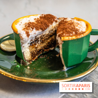 L'Éclair de Génie Café Paris - tasse tiramisu