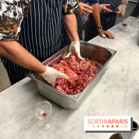 Atelier saucisses chez Viande & Chef avec Wecandoo