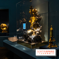 Exposition Louis XV au Château de Versailles - microscope tripode - claude-siméon passemant