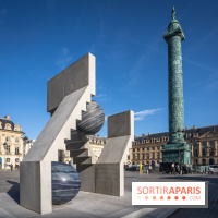 Paris+ Art Basel plage Vendôme - Alicja Kwade - Au cours des Mondes