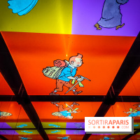 Tintin, l'aventure immersive à l'Atelier des Lumières : l'exposition insolite à vivre - nos photos