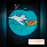 Tintin, l'aventure immersive à l'Atelier des Lumières : l'exposition insolite à vivre - nos photos
