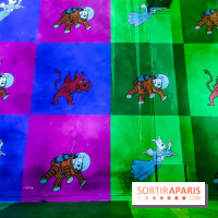 Tintin, l'aventure immersive à l'Atelier des Lumières : l'exposition insolite à vivre - nos photos