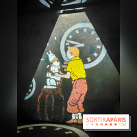 Tintin, l'aventure immersive à l'Atelier des Lumières : l'exposition insolite à vivre - nos photos