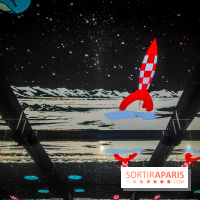 Tintin, l'aventure immersive à l'Atelier des Lumières : l'exposition insolite à vivre - nos photos