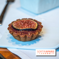 Le Tea Time d'Automne de Quentin Lechat au Royal Monceau -Raffles Paris - tartelette figue