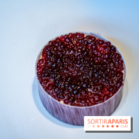 Le Tea Time d'Automne de Quentin Lechat au Royal Monceau -Raffles Paris - perle myrtille