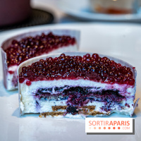 Le Tea Time d'Automne de Quentin Lechat au Royal Monceau -Raffles Paris perle myrtille