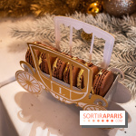 Bûche de Noël Ladurée 2022 - macaron
