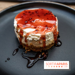 La Vela, le restaurant italien - méditerranéen de Boulogne - cheesecake fruits rouges