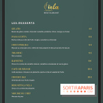 La Vela, le restaurant italien - méditerranéen de Boulogne - carte - menu