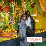 Vitrines de Noël du Printemps 2022, l’inauguration avec Naomie Campbell et Isabelle Huppert