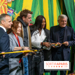 Vitrines de Noël du Printemps 2022, l’inauguration avec Naomie Campbell et Isabelle Huppert