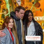 Vitrines de Noël du Printemps 2022, l’inauguration avec Naomie Campbell et Isabelle Huppert