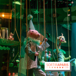 Vitrines de Noël du Printemps 2022, l’inauguration avec Naomie Campbell et Isabelle Huppert