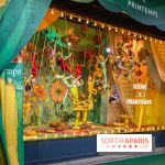 Vitrines de Noël du Printemps 2022, l’inauguration avec Naomie Campbell et Isabelle Huppert