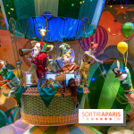 Vitrines de Noël du Printemps 2022, l’inauguration avec Naomie Campbell et Isabelle Huppert