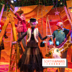 Vitrines de Noël du Printemps 2022, l’inauguration avec Naomie Campbell et Isabelle Huppert