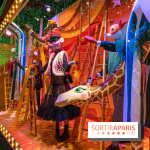 Vitrines de Noël du Printemps 2022, l’inauguration avec Naomie Campbell et Isabelle Huppert