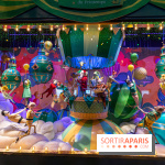 Vitrines de Noël du Printemps 2022, l’inauguration avec Naomie Campbell et Isabelle Huppert