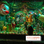 Vitrines de Noël du Printemps 2022, l’inauguration avec Naomie Campbell et Isabelle Huppert