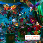 Vitrines de Noël du Printemps 2022, l’inauguration avec Naomie Campbell et Isabelle Huppert