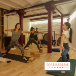 At Aûm, studio de yoga et espace de coworking dans le 20e