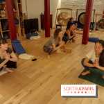 At Aûm, studio de yoga et espace de coworking dans le 20e