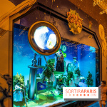 Les vitrines et sapin de Noël des Galeries Lafayette 2022