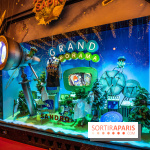 Les vitrines et sapin de Noël des Galeries Lafayette 2022