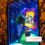Les vitrines et sapin de Noël des Galeries Lafayette 2022