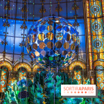 Les vitrines et sapin de Noël des Galeries Lafayette 2022