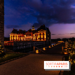 Noël à Vaux-le-Vicomte 2022, les 400 ans de la naissance de Molière - vue château nuit