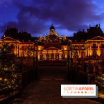 Noël à Vaux-le-Vicomte 2022, les 400 ans de la naissance de Molière - vue château nuit