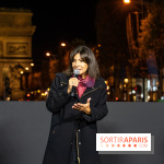 Illuminations nations des Champs-Élysées 2022, inauguration avec Tahar Rahim